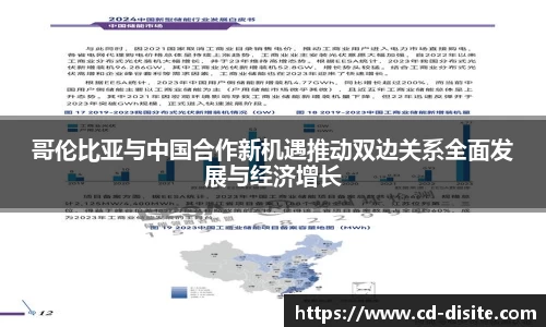 哥伦比亚与中国合作新机遇推动双边关系全面发展与经济增长